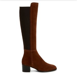 Aquatalia Nova Boots Chestnut